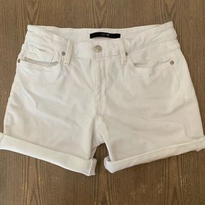 Joes Jeans White Denim Shorts
